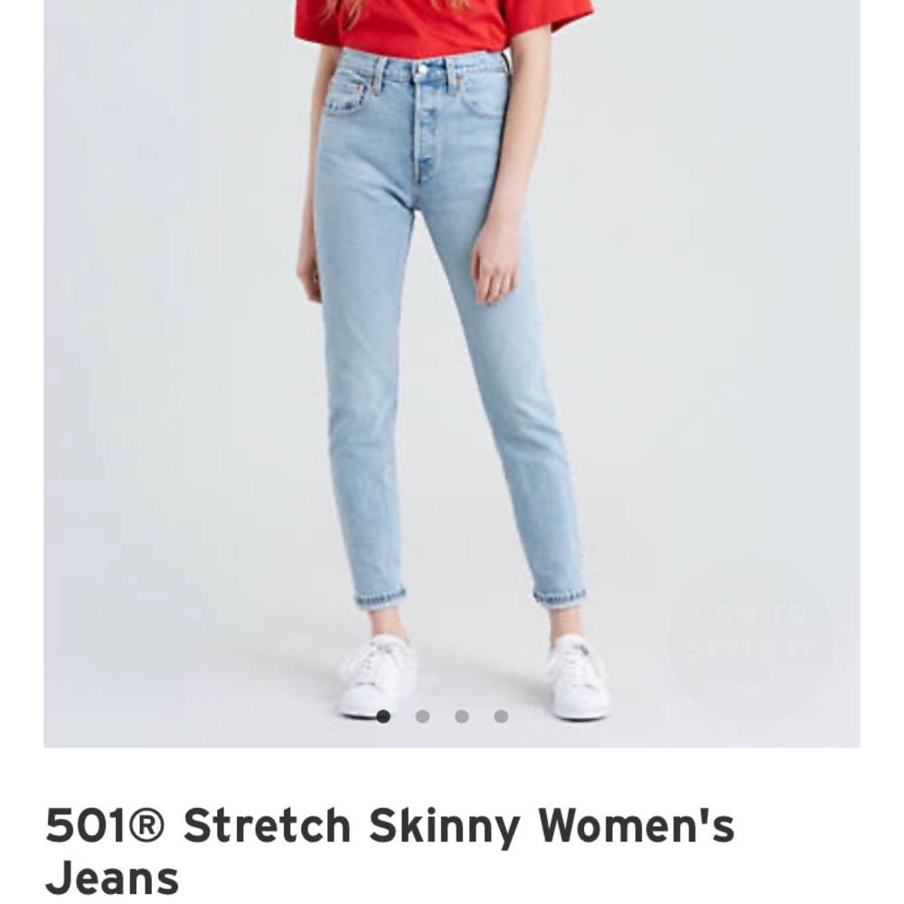 LEVI skinny jeans
